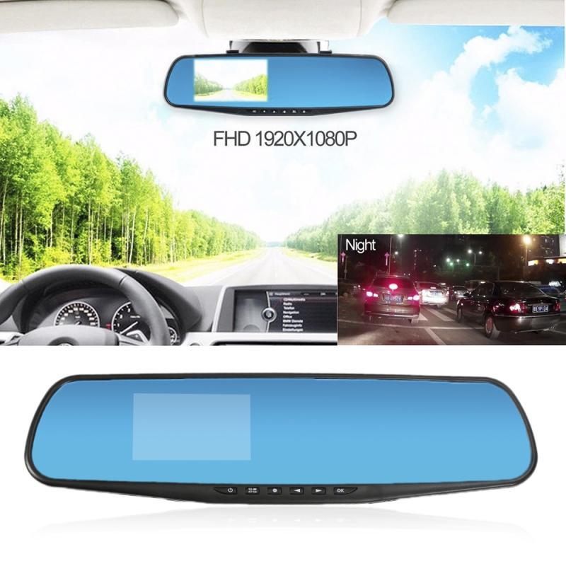 Retrovisor con Camara Frontal & Reserva DVR