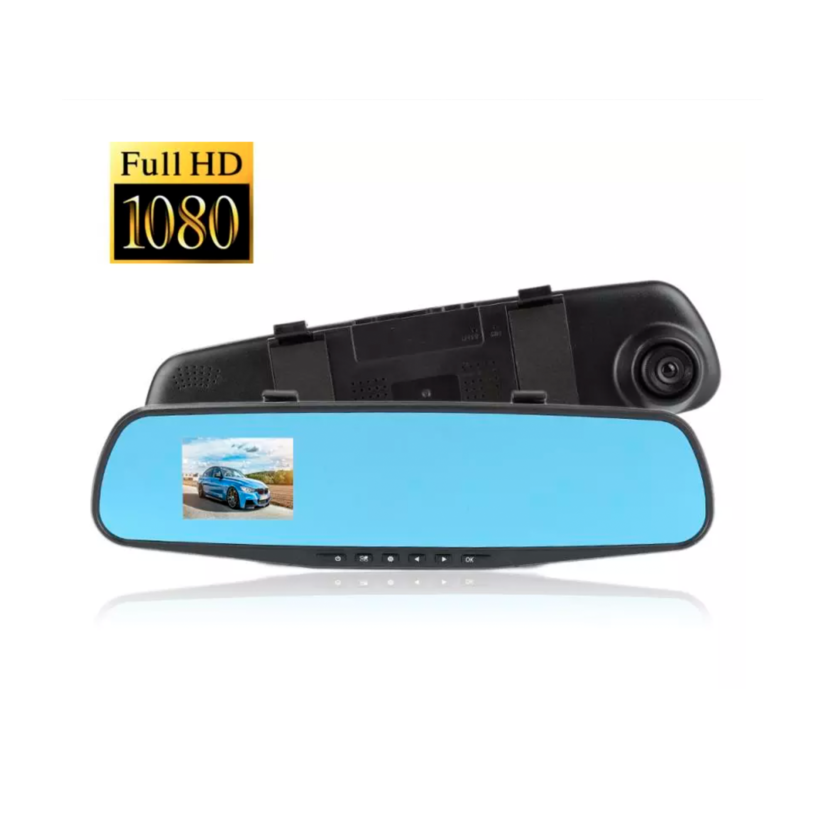 Retrovisor con Camara Frontal & Reserva DVR